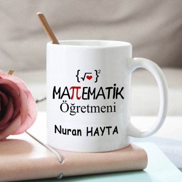 Matematik Öğretmenine Özel, öğretmene hediye,24 kasım hediye